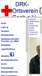 Mobile Screenshot of drk-goch.de